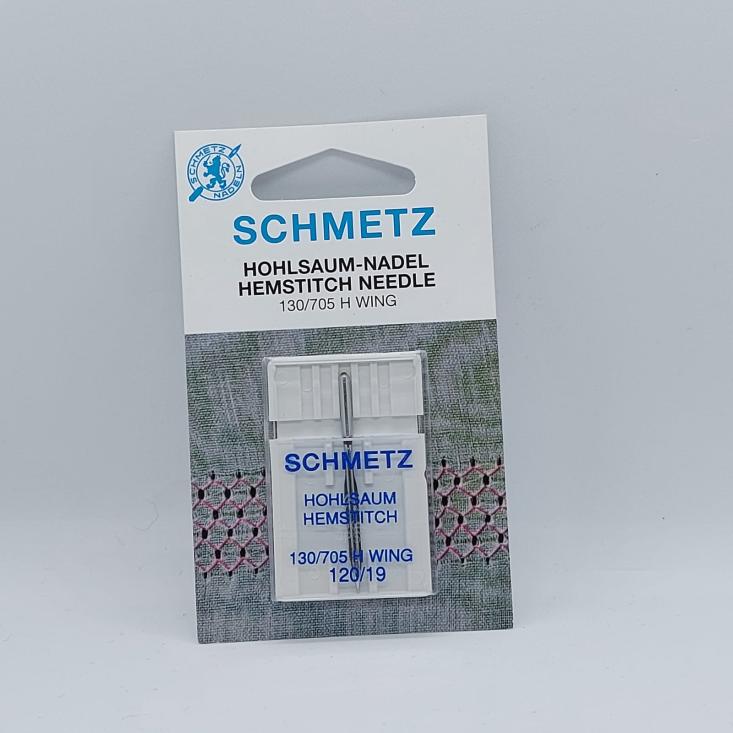 Aiguille Schmetz Hemstitch 130705HWING taille 120 par 1