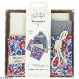 Kit 6 lingettes Lavables + leur filet, tissu Liberty Fabric Wiltshire